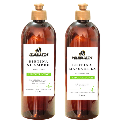 Shampoo y Tratamiento Cannabis y Biotina